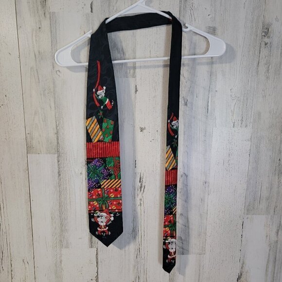 🧡Surrey Mens Vintage Christmas Necktie - Picture 1 of 4